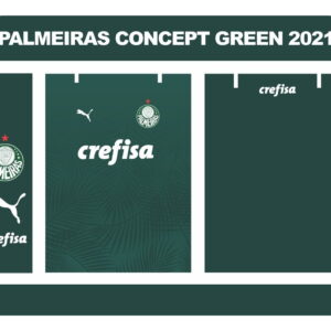 Vetor Camisa Palmeiras 1 Titular 2022-2023 Arte Corel Cdr