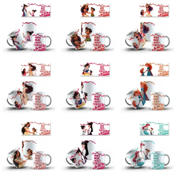 24 Design Encantadores para Caneca Dia das Mães