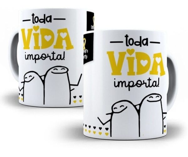 25 Estampa Caneca Camiseta Flork Setembro Amarelo Sublimação