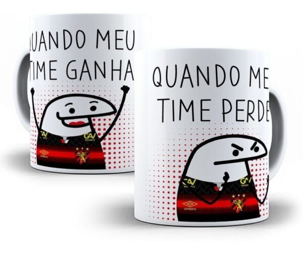 26 Artes Caneca Flork Bento Torcedor Futebol Sublimação