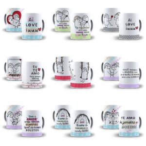 26 Artes Caneca Flork Dia Dos Namorados Arquivos Png