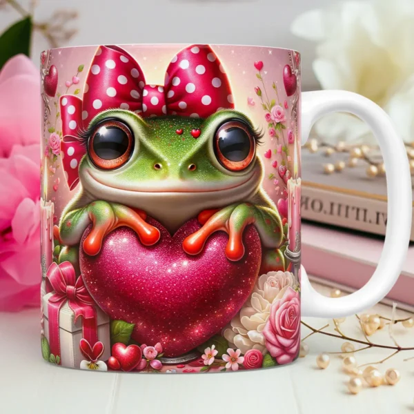 30 Artes Exclusivas para Caneca de Namorados 3D Pets