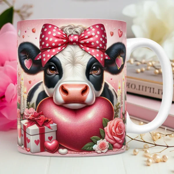 30 Artes Exclusivas para Caneca de Namorados 3D Pets