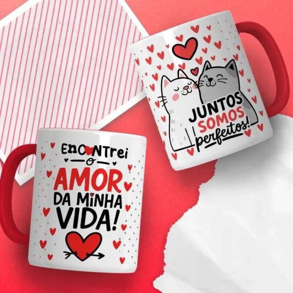 30 Designs de Caneca e Tubolata para Dia dos Namorados