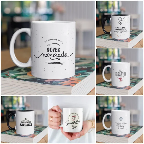 31 Designs de Canecas para Dia dos Namorados em JPG