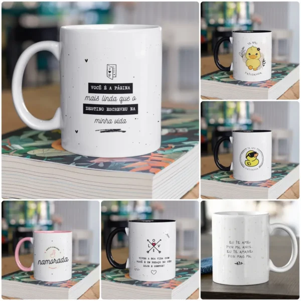31 Designs de Canecas para Dia dos Namorados em JPG