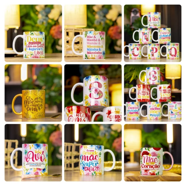 50 Designs Exclusivos Para Canecas Dia Das Maes Em Jpg