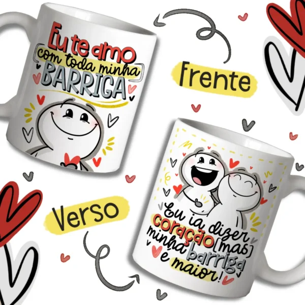 35 Artes Criativas para Caneca do Dia dos Namorados