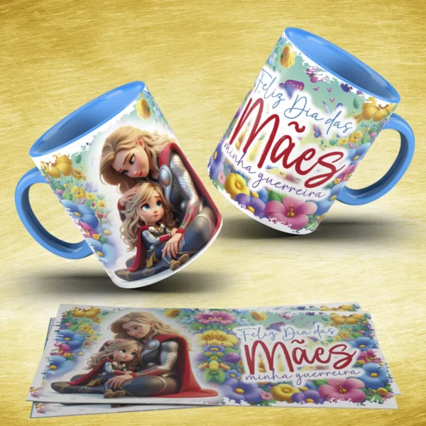 35 Designs de Canecas para Dia das Mães - Heróinas