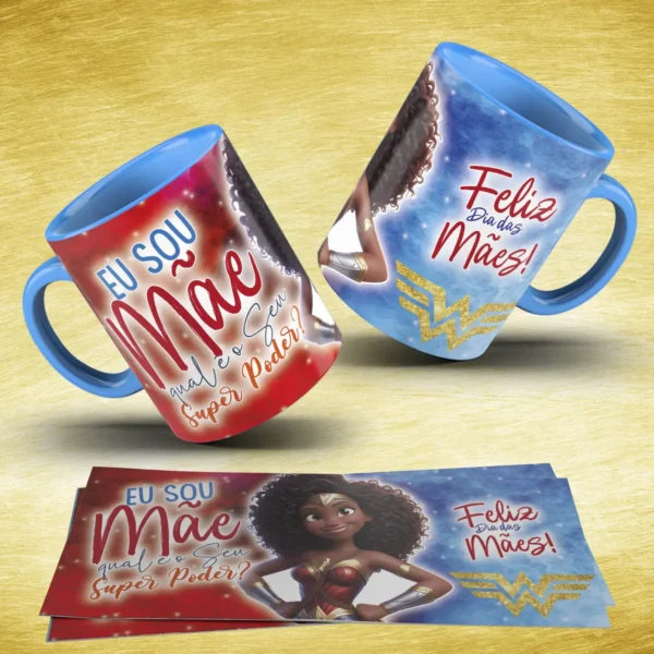 35 Designs de Canecas para Dia das Mães - Heróinas