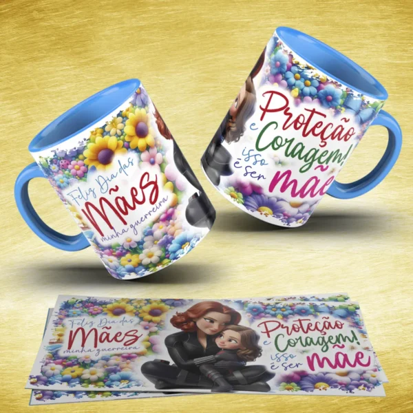 35 Designs de Canecas para Dia das Mães - Heróinas