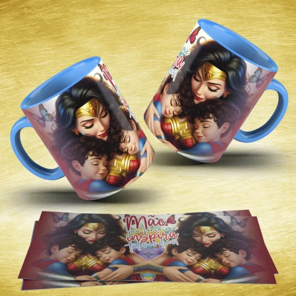 35 Designs de Canecas para Dia das Mães - Heróinas