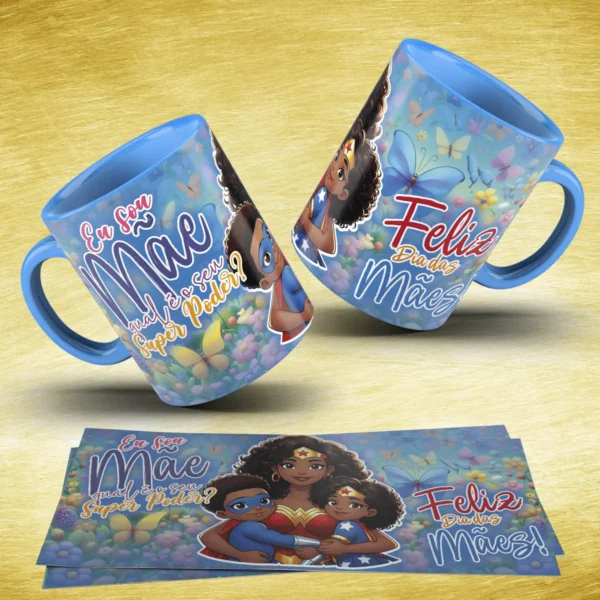 35 Designs de Canecas para Dia das Mães - Heróinas