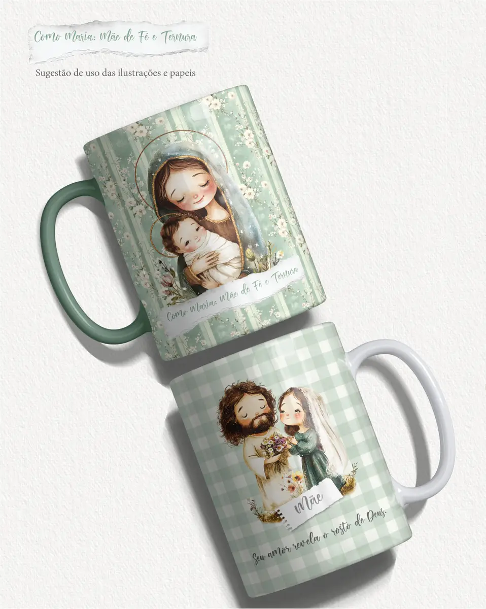 Kit Digital Maria: Aquarela de Fé e Ternura PNG 6 Kit Digital Maria: Aquarela de Fé e Ternura PNG - Imagem 6