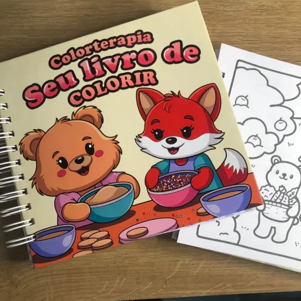 Kit Digital de Colorir Livros: Terapia e Páscoa - Imagem 3