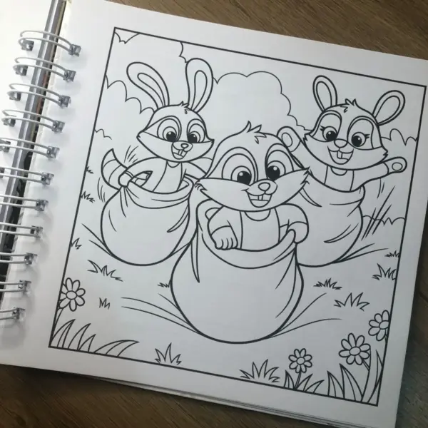 Kit Digital de Colorir Livros: Terapia e Páscoa - Imagem 6