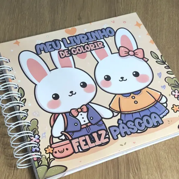 Kit Digital de Colorir Livros: Terapia e Páscoa - Imagem 7