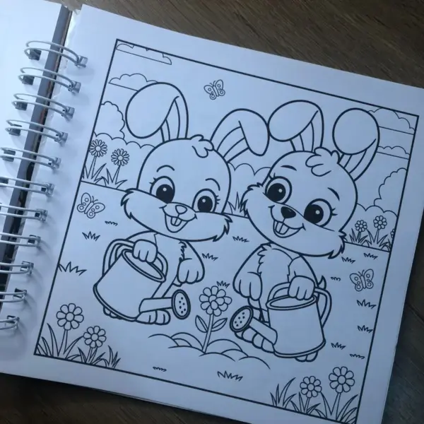 Kit Digital de Colorir Livros: Terapia e Páscoa - Imagem 8