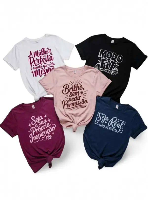Frases Dia das Mulheres PNG Kit Digital Motivacional - Imagem 4