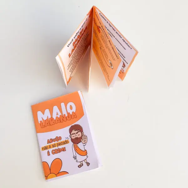Kit Digital Maio Laranja PNG para Sublimação e Personalização - Imagem 5