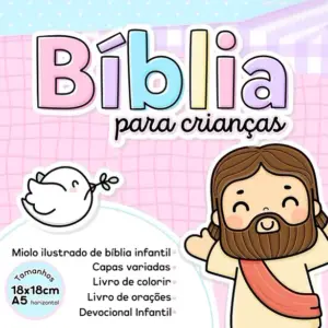 Kit Digital Bíblia Infantil PDF Histórias Bíblicas Crianças