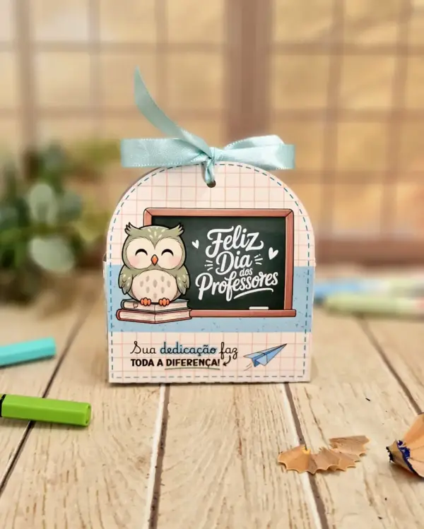 Kit Dia dos Professores Caixa Sabonete Personalizada - Imagem 6