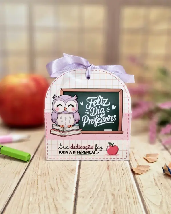 Kit Dia dos Professores Caixa Sabonete Personalizada - Imagem 7