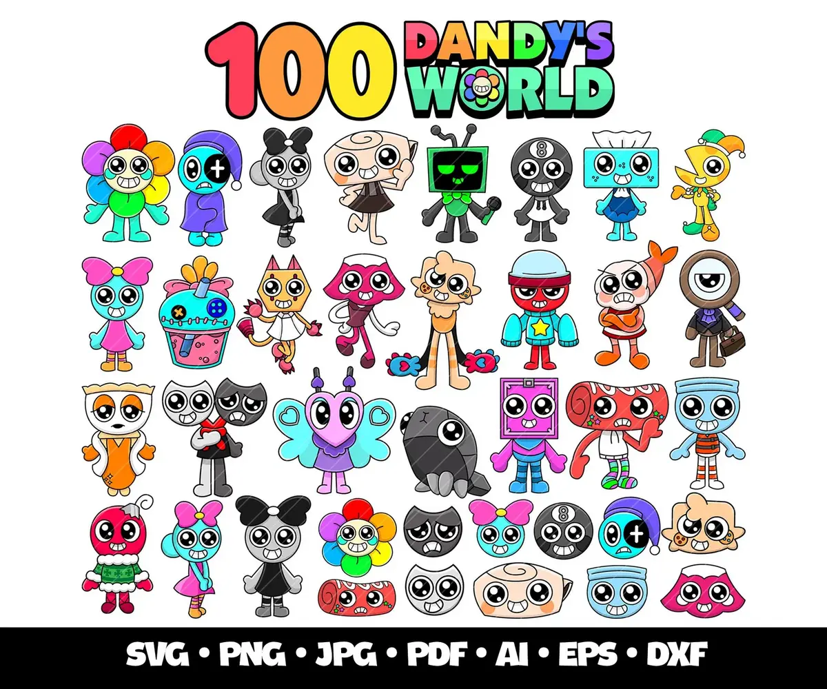 Kit Digital Dandys World para Sublimação e Scrapbooking 1 Kit Digital Dandys World para Sublimação e Scrapbooking