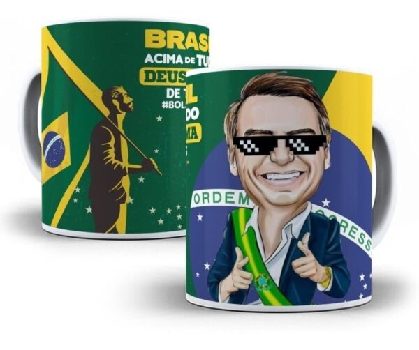 36 Artes Sublimação Caneca Bolsonaro Lula Eleições 2022 Png