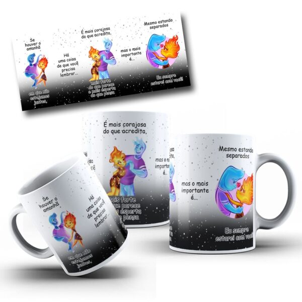 4 Artes Caneca Se Houver o Amanhã Elementos Arquivo Editável