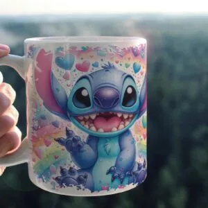 40 Artes Canecas Stitch - Png