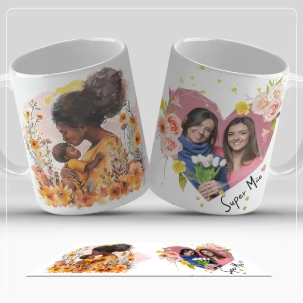 40 Designs Exclusivos para Canecas do Dia das Mães