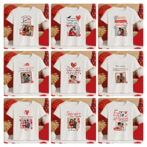 50 Designs Editáveis Canecas e Camisas Dia dos Namorados
