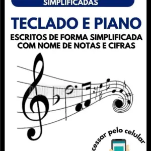 50 Partituras Para Iniciante Teclado Descomplicado 3