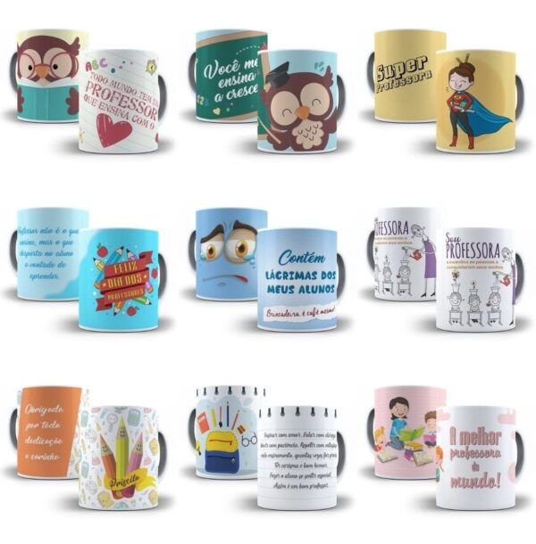 +500 Estampas Caneca Dia Dos Professores 2022 Corel Jpg Png