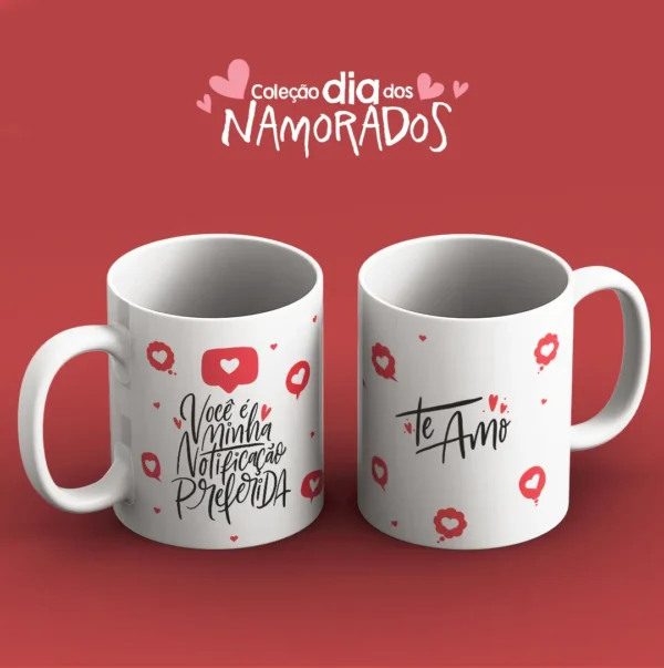 52 Designs Românticos para Canecas - JPG para Sublimação