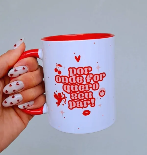 63 Designs Românticos para Canecas - Dia dos Namorados
