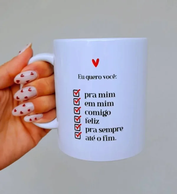 63 Designs Românticos para Canecas - Dia dos Namorados