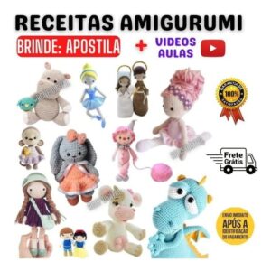 8.000 Receita Amigurumi Pdf - Melhor Preço Atualizadas