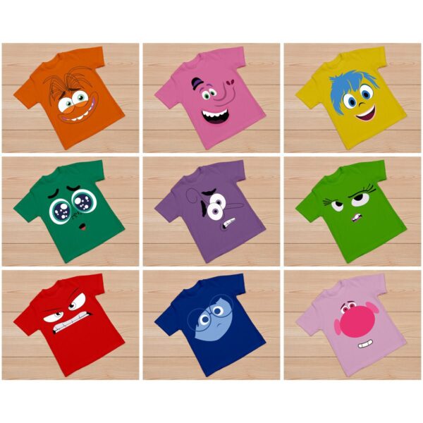 9 Artes Camiseta Divertidamente 2 Vetores Para Sublimacao 3