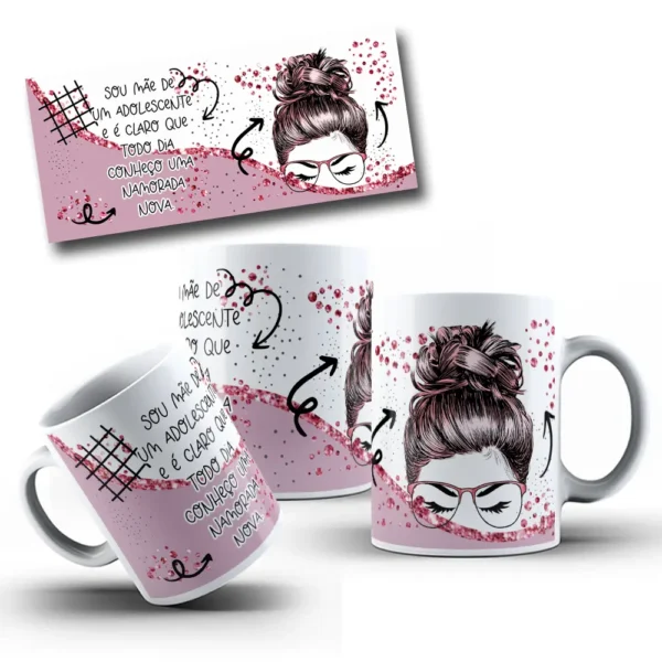 9 Artes Png Para Caneca Dia Das Maes Estilo Mae 9