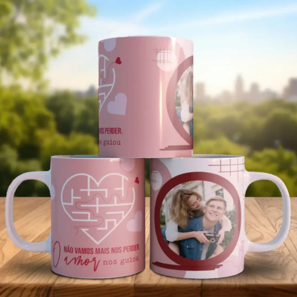 9 Designs Românticos para Caneca Dia dos Namorados