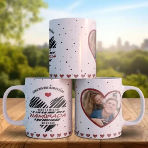 9 Designs Românticos para Caneca Dia dos Namorados