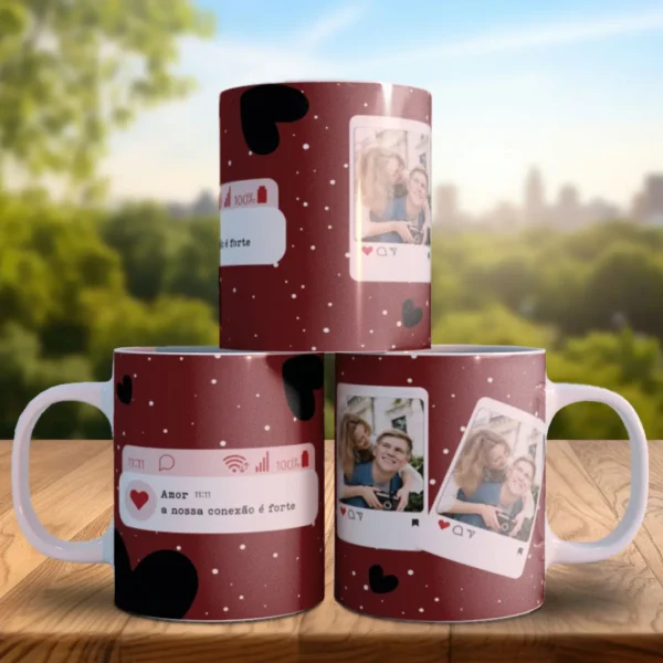 9 Designs Românticos para Caneca Dia dos Namorados