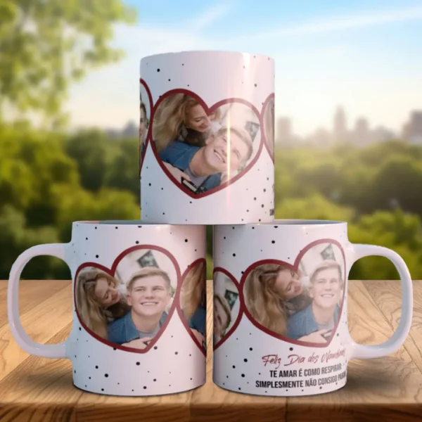 9 Designs Românticos para Caneca Dia dos Namorados