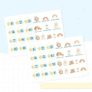 Adesivos Menino E Menina 9 Adesivos Menino E Menina