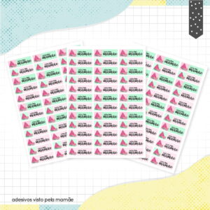 Adesivos Visto Pela Mamãe - Arquivo Digital 10 Adesivos Visto Pela Mamãe - Arquivo Digital