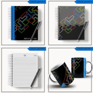 Agenda 2023 Masculina Geométrico Azul - Arquivo Digital 5 Agenda 2023 Masculina Geométrico Azul - Arquivo Digital