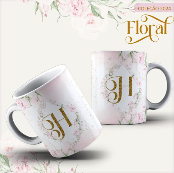 Agenda 2024 Floral Rosa Clean
