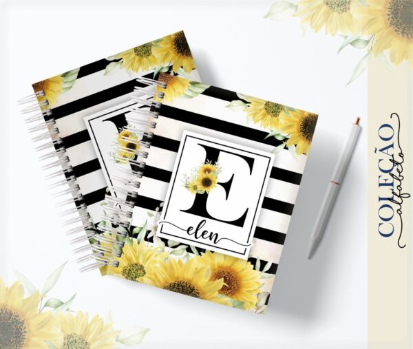 Agenda Alfabeto Girassol